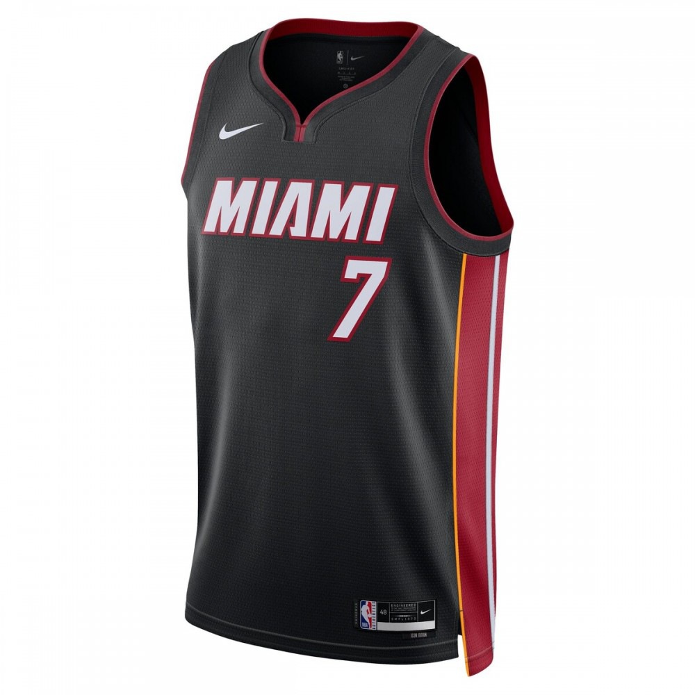 Kyle Lowry Miami Heat Unisex 2022/23 Swingman Jersey - Icon Edition - Black-Pro Kit Vault | Brand New 26/27 Sports Jerseys